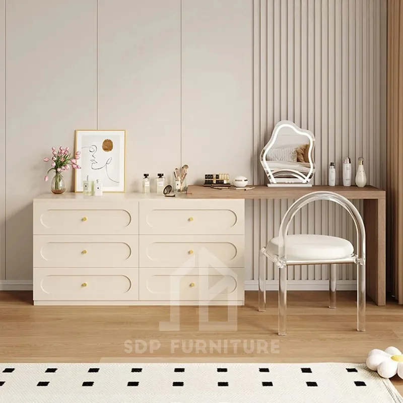 Bàn Trang Điểm Kết Hợp Bàn Làm Việc Tiện Lợi Hiện Đại 2