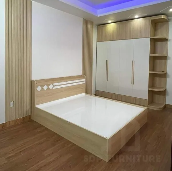 Chiều cao giường lý tưởng giúp dễ dàng ngồi xuống và đứng dậy cho người lớn tuổi Chiều cao giường ngủ 8