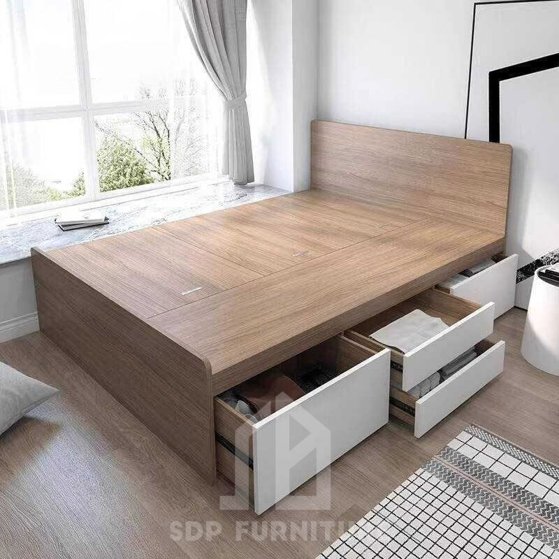 giường gỗ công nghiệp 14
