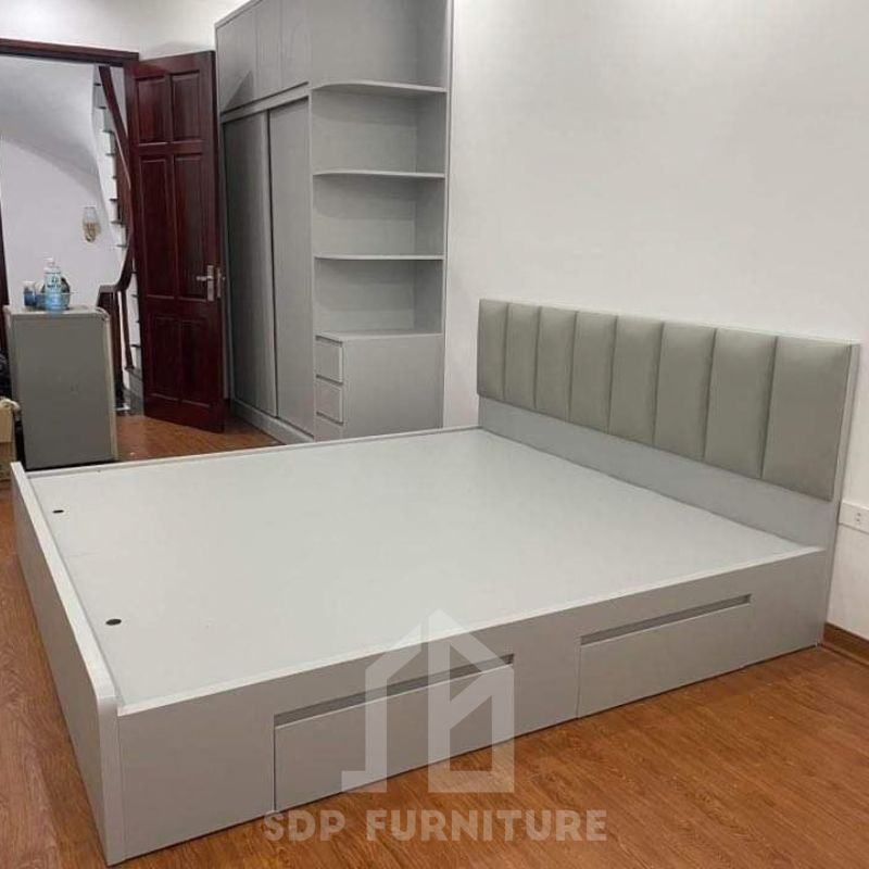 giường gỗ công nghiệp 18
