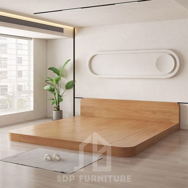 giường gỗ công nghiệp 21