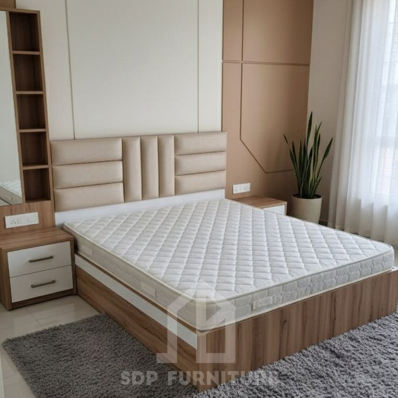 giường ngủ gỗ công nghiệp