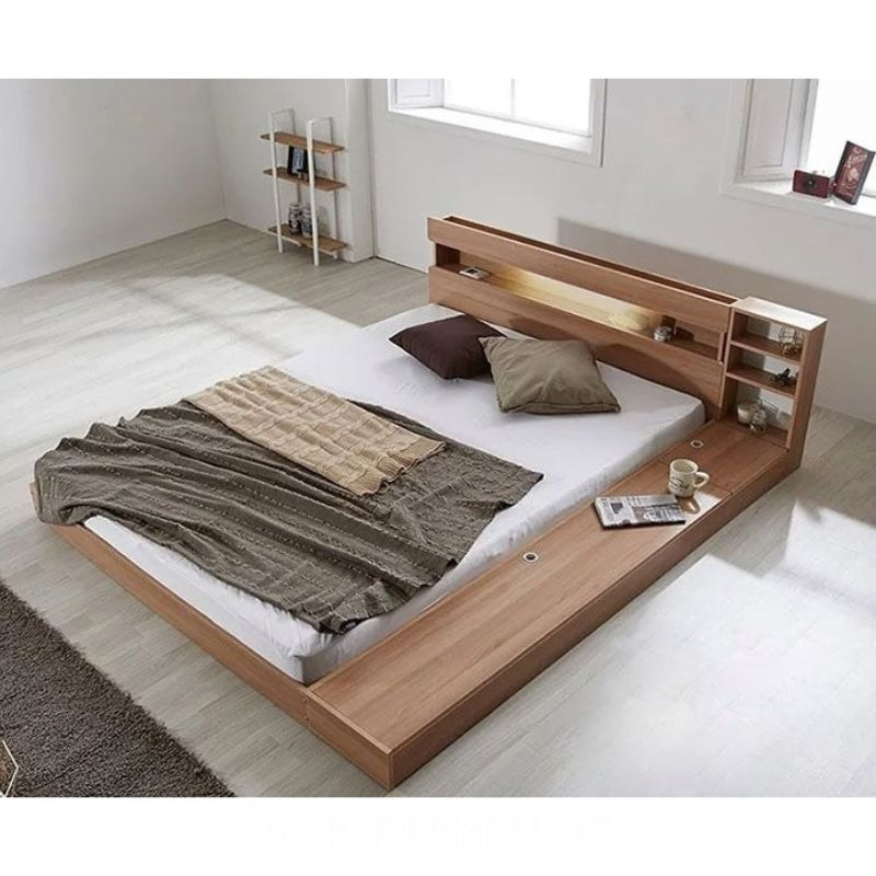 giường gỗ công nghiệp 4