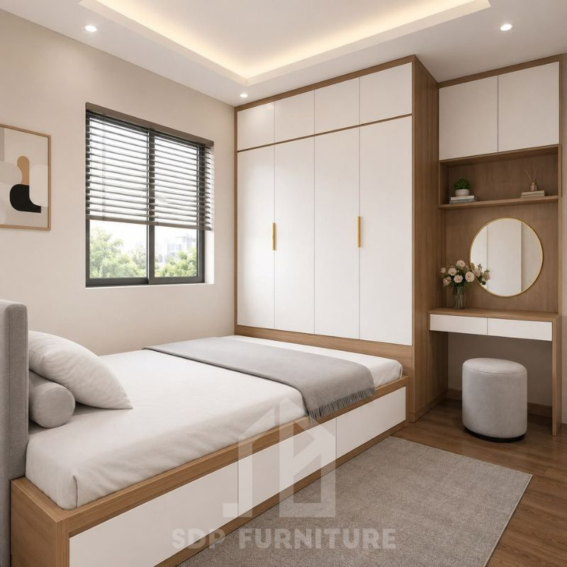 giường gỗ công nghiệp 6