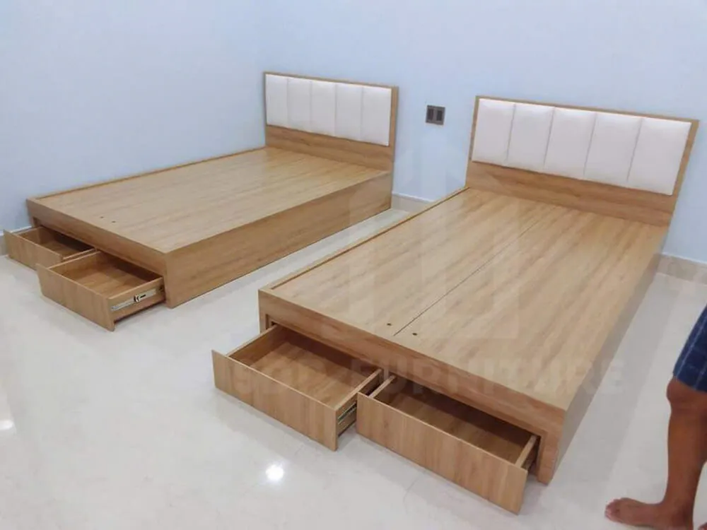 Kinh nghiệm lựa chọn giường gỗ công nghiệp có ngăn kéo Kinh nghiệm lựa chọn giường gỗ công nghiệp có ngăn kéo