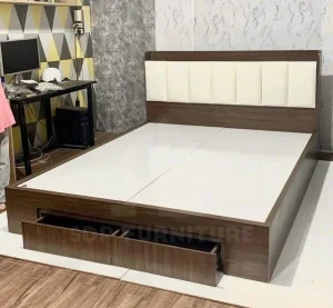 giường ngủ có hộp kéo giả rẻ