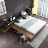 Giường Ngủ Gỗ Công Nghiệp Có Ngăn Kéo Màu Óc Chó Đẹp Giá Tốt 3