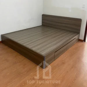Giường Ngủ Gỗ Công Nghiệp Có Ngăn Kéo Tiện Nghi Giá Tốt 7
