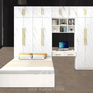 Giường Ngủ Kết Hợp Tủ Quần Áo Thông Minh Đẹp Tiện Lợi 7