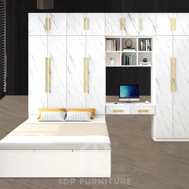 Giường Ngủ Kết Hợp Tủ Quần Áo Thông Minh Đẹp Tiện Lợi 7 Giường Ngủ Kết Hợp Tủ Quần Áo Thông Minh Đẹp Tiện Lợi 7