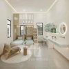 Giường tầng cho trẻ em kiểu dáng hiện đại bố trí ngăn hợp lý