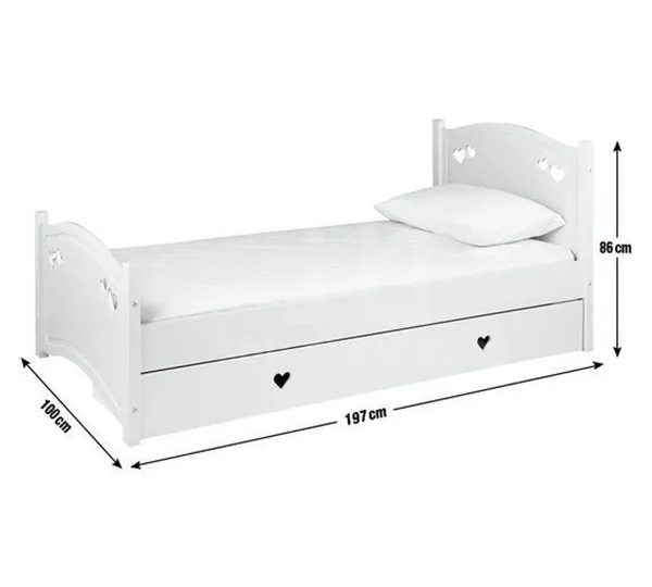 Mẫu kích thước giường ngủ tiêu chuẩn cho trẻ em Kích thước giường ngủ trẻ em đẹp ngỏ gọn