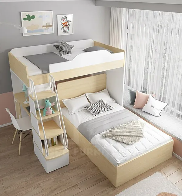 Giường tầng đẹp, đa năng tại nội thất SDP Home mẫu 3 Kích thước giường tầng 12