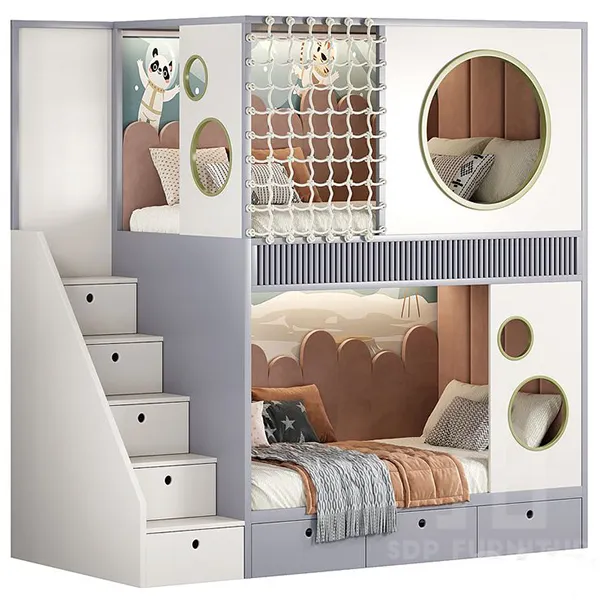 Giường tầng đẹp, đa năng tại nội thất SDP Home mẫu 8 Kích thước giường 2 tầng cho bé