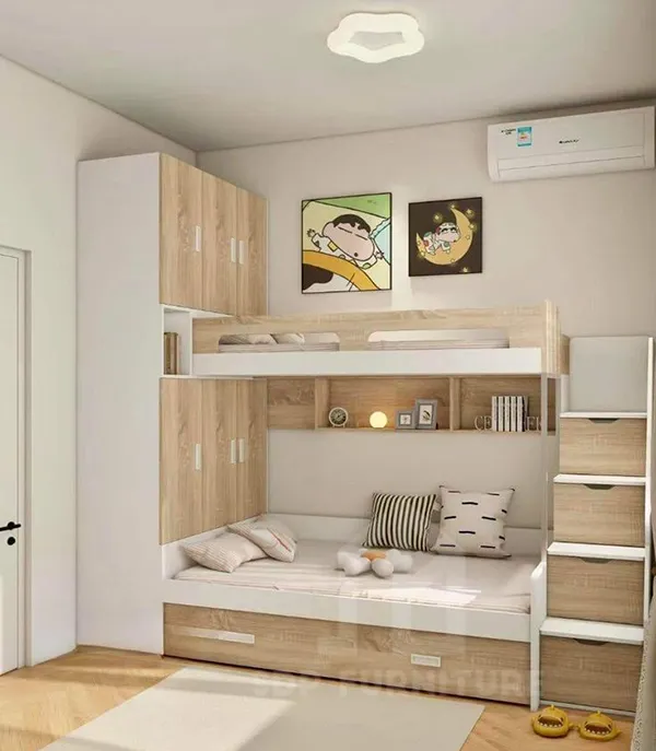 Giường tầng đẹp, đa năng tại nội thất SDP Home mẫu 9 Kích thước giường tầng 13