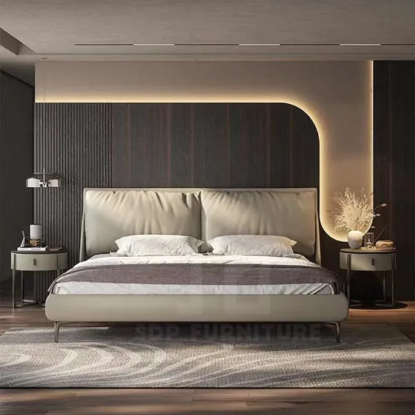 Thiết kế mẫu giường gỗ 2mx2m2 đẹp tạo không gian nghỉ ngơi thoải mái giường 2m