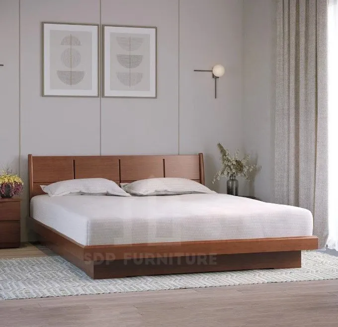 Giường ngủ không gầm cao cấp thiết kế sang trọng cho phòng ngủ Giường không gầm 6