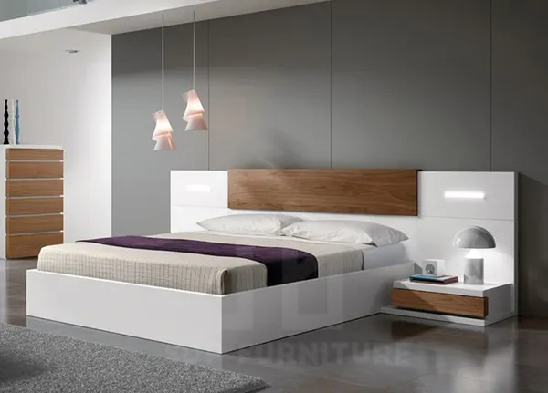 Thiết kế giường king size hiện đại, phù hợp với phòng ngủ rộng giường king size 1