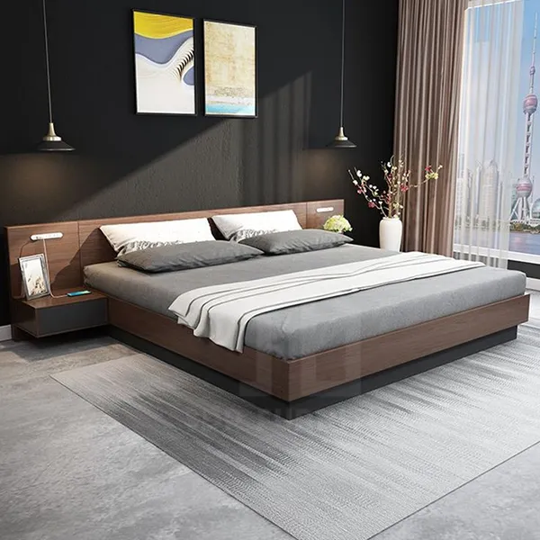 Kích thước giường king size california rộng rãi cho gia đình giường king size 5