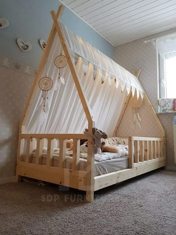 Lựa chọn giường ngủ hình nhôi nhà cho bé phù hợp với độ tuổi và sở thích giường ngủ hình ngôi nhà cho bé 4