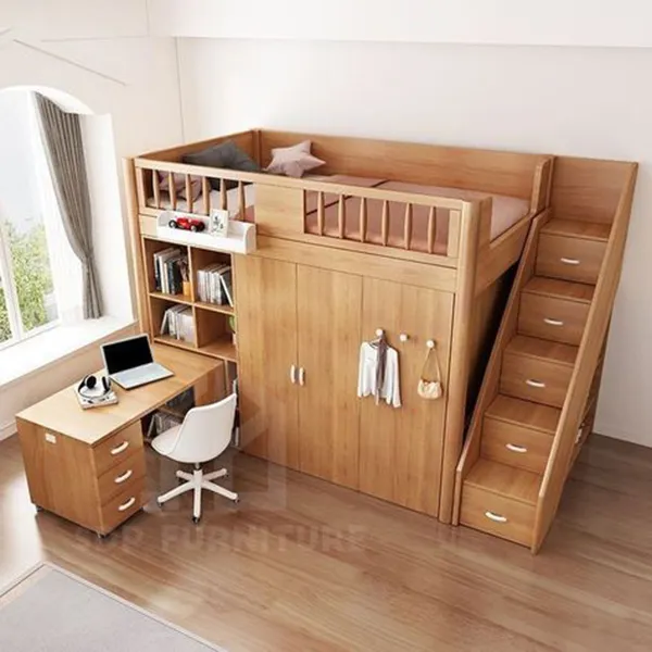 giường ngủ trẻ em bằng gỗ 29