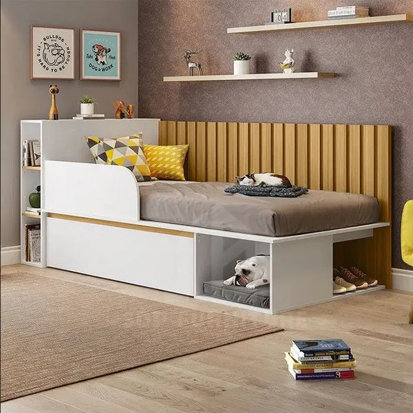 giường ngủ trẻ em bằng gỗ 1