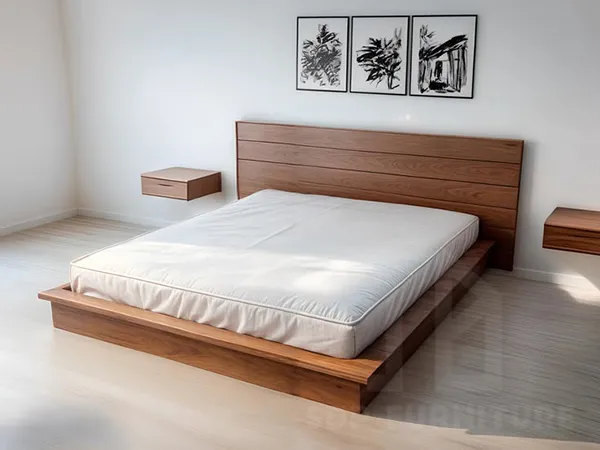 Mẫu giường queen size phù hợp cho phòng ngủ vợ chồng giường queen size 1