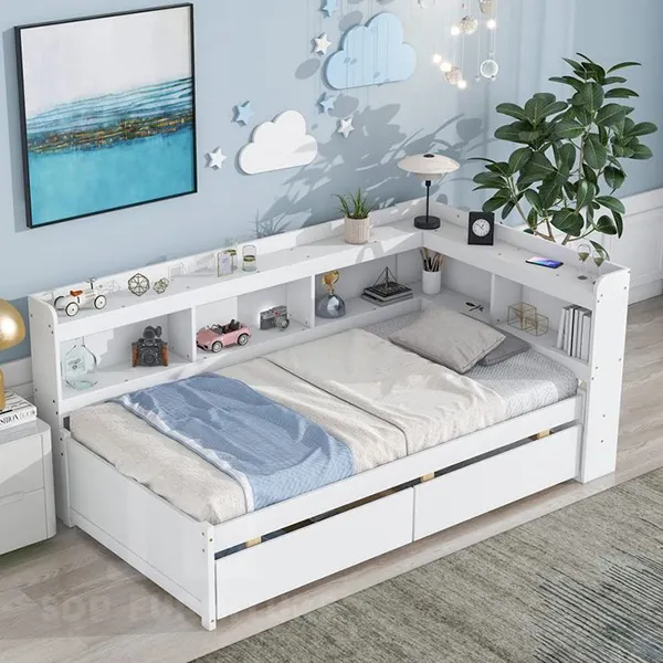 Giường trẻ em 1m4 đẹp 12