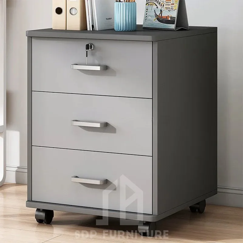 Tủ Đầu Giường Gỗ Ép Gắn Bánh Xe Đa Dạng Mẫu Mã 10