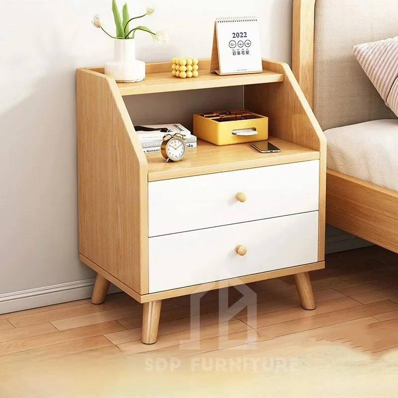 Tủ Đầu Giường Gỗ MDF 4 Chân Gỗ Thiết Kế Hiện Đại Giá Tốt 1