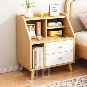 Tủ Đầu Giường Gỗ MDF 4 Chân Gỗ Thiết Kế Hiện Đại Giá Tốt 3