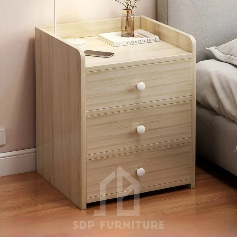 Tủ Đầu Giường Gỗ MDF Có Khóa An Toàn Mẫu Đẹp 2 Tủ Đầu Giường Gỗ MDF Có Khóa An Toàn Mẫu Đẹp 2