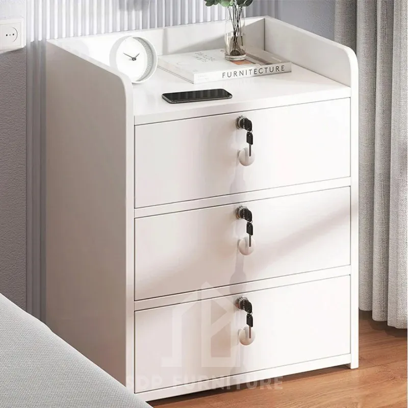 Tủ Đầu Giường Gỗ MDF Có Khóa An Toàn Mẫu Đẹp 4 Tủ Đầu Giường Gỗ MDF Có Khóa An Toàn Mẫu Đẹp 4