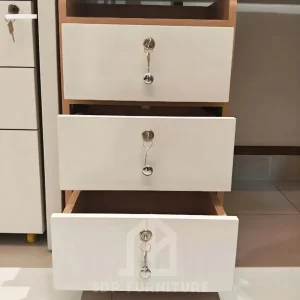 Tủ Đầu Giường Gỗ MDF Có Khóa An Toàn Mẫu Đẹp 6