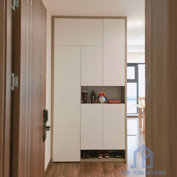 Xác định mục đích sử dụng trước khi mua tủ giày sát trần đa năng Tủ giày kịch trần 28