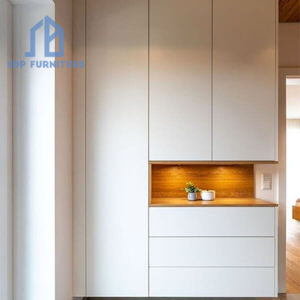 Được làm từ chất liệu cao cấp tủ giày có độ bền cao Tủ giày kịch trần 26